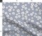 Little Daisy Periwinkle Purple Small Scale Ditsy Flowers Wildflowers Pastel Lavender Custom Printed Fabric by Spoonflower Various Fabrics by the Yard or Fat Quarter